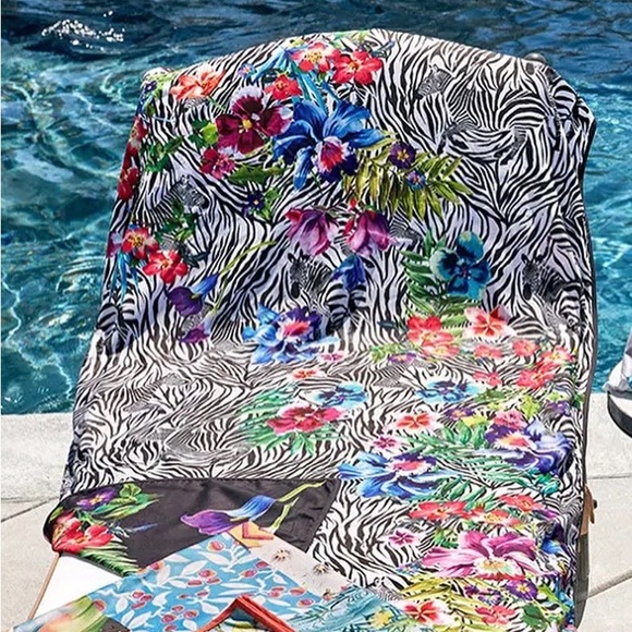 Johnny Was ARUBA ZEBRA BEACH BLANKET - Picture 5 of 5